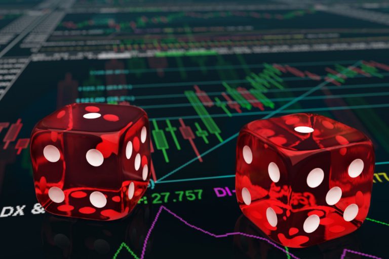Speculative Account Gambling on Stocks and Bitcoin